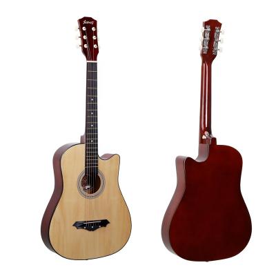 China Linden China Guitars For Sale String 6 38 Inch Acoustic Guitar for sale