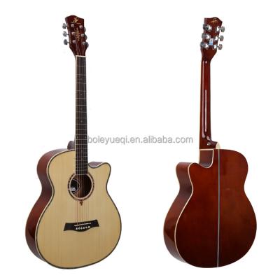 China Ingman Fir 41 Inch Cutaway Acoustic Guitar For Wholesale for sale