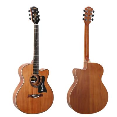 China Agathis China Musical Instrument Factory Wholesale 40 Inch Acoustic Guitar with Cheap Price for sale