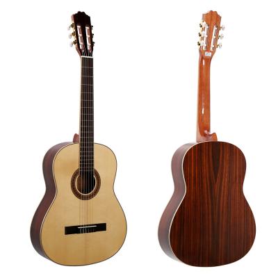 China Ingman Solidwood Fir 39 Inch Classical Guitar Solid Wood Classical Guitar for sale