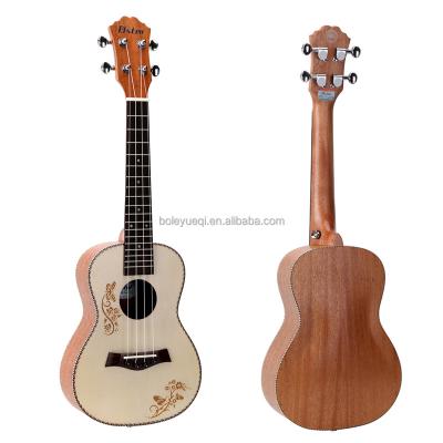 China Flawless 23 Inch Concert Ukulele Resonator Guitar with Flawless Matte Finish Wood for sale