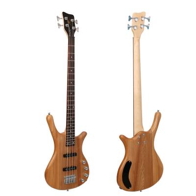 China cheap elm china guitar for sale wholesale electric bass guitar 4 string for sale