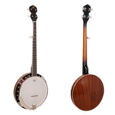 China Wholesale Drum Musical Instruments Electric Banjo Ukulele, Tenor Concert 5 String Ukulele Banjo for sale