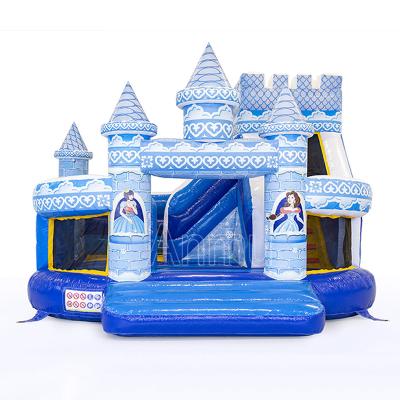 China PVC Funcity Princess Inflatable Bouncer Jumping Castles With Price for sale