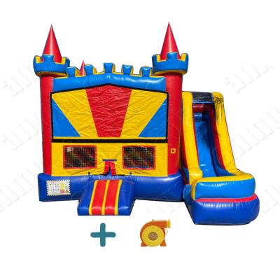 China Plato PVC Tarpaulin Customized Manufacture Children Jumping Castle Adult Inflatable Combo Bounce House for sale