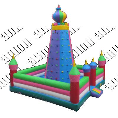 China Outdoor Inflatable Climbing Wall Inflatable Climbing Wall Game Company Rental Party Inflatable Rock Climbing Wall for sale