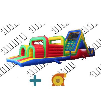 China Party Rental Enterprise Adult Inflatable Obstacle Course For Party Events Inflatable Obstacle Course Challenge For Sale for sale