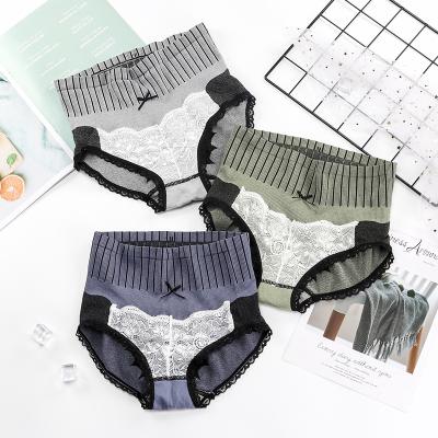 China Dropshipping New Women's Panties Breathable Breathable Hip Lifting Graphene Underwear High Briefs for sale