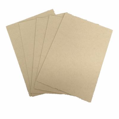 China Hot Sale Compostable Eco-friendly Unbleached Virgin Bamboo Pulp Material Brown Virgin Paper Treeless Pulp Making Price for sale