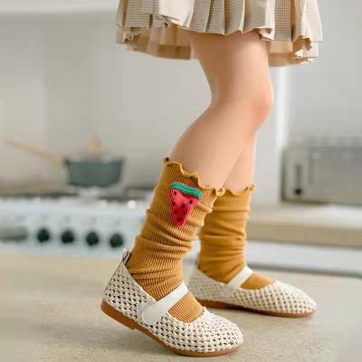 China 2021 Summer Antibacterial Kids Socks Cute Korean Japan Socks Soft Cotton Kids Socks For Girls for sale