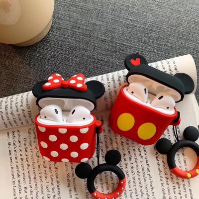 China Cute Cartoon Cover for Apple AirPods 1 2 Case for AirPods Pro Case with Lanyard Wireless Headphone Earphones Case en venta