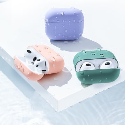 China 2021 Official Soft Liquid Silicone Case For AirPods 3 Wireless Earphone Protective Cases Apple Airpods 1 2 3 Pro Cover en venta