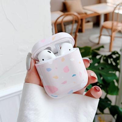 China Earphone Case For AirPods 2 1 Pro Hard PC Dot Flower Wireless Charging Box Covers Accessories for Air Pods 3 funda en venta