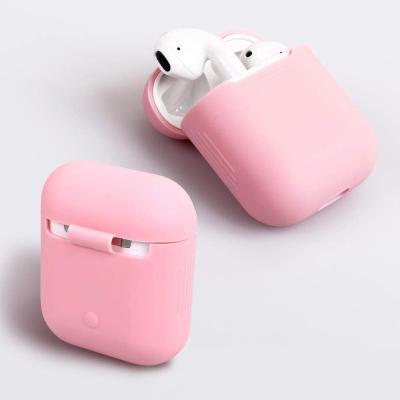 China Soft Silicone Cases For Apple Airpods 1 2 Protective Wireless Earphone Cover For Apple Air Pods Charging Box Bags en venta