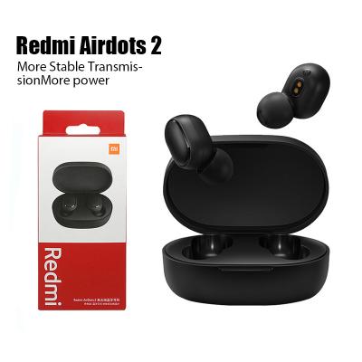 China Original Xiaomi Redmi Airdots 2 TWS Fone Earphones Wireless Headphones with Mic Handsfree Earbuds Redmi Airdots 2 Te koop