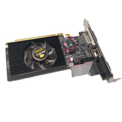 China GT610 1GB desktop half-height knife card graphics card small chassis game low-end graphics card bright machine card graphic card à venda