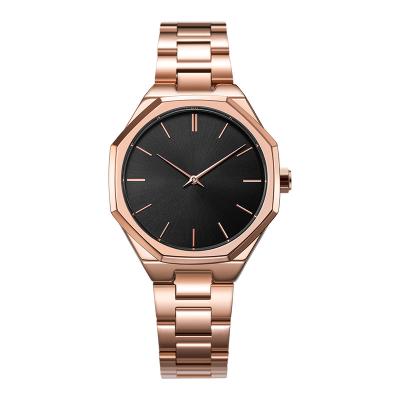 China Rose Gold Custom Logo Watch Men's 3ATM Waterproof Wristwatch Brand Your Own Logo Luxury OEM Watch Relojes Hombre for sale