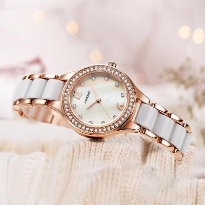 China Luxury Sinobi Women's Ladies Ladies Water Resistant Jewelry Wristwatch Elegant Quartz Watches Women's Digital Watches Best Women's Watches S9581L for sale