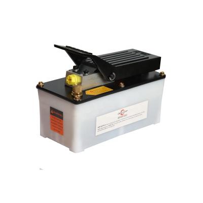 China Frame machine Factory direct wholesale mini portable foot air powered hydraulic pump for car body repair bench for sale