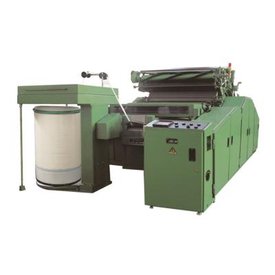 China Traditional and Hot Selling Textile JWF-A186G Model JINGWEI Brand Type Carding Machine for Cotton and Woolen Fiber Combing and Ribbon Making for sale