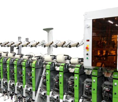 China Textile JINGWEI brand VCRO-I style textile auto-winder linked with turning frame for sale