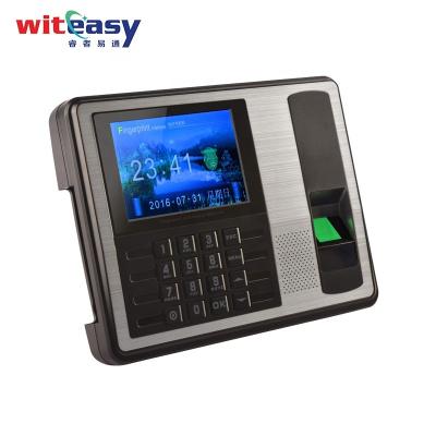 China Battery Backup Multilingual Fingerprint Identification Machine Employee Biometric Attendance And Card Swiping Equipment for sale