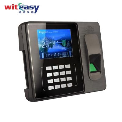 China Biometric Scanner Backup Recorder Thumb Battery Device Fingerprint Time Attendance Machine With WIFI Inside for sale