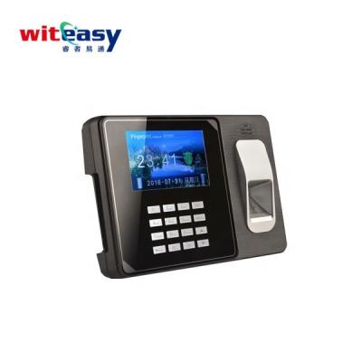 China Backup Battery Biometric Fingerprint Recognition Time Attendance Equipment Can Be Connected With WIEI Card Swiping Function for sale