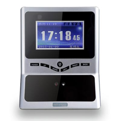 China time & 2022 Factory Price Attendance USB2.0 Drive Card Puncher Biometric Recognition Time Attendance Facial Machine for sale