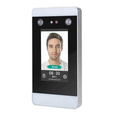 China Dynamic touch screen face recognition time attendance and 125khz access control rfid access control for sale