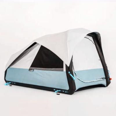 China Extended Type 2 Person Waterproof Glamping Car Roof Top Tent Portable Inflatable Tent for sale