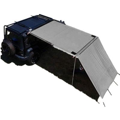 China DANCHEL 2.5*3m Rain Cover Car Side SUV Outdoor Sunshade Or Tent With Car Front Roof Wall 2*2.5m Side Wall Extension Top Tent for sale