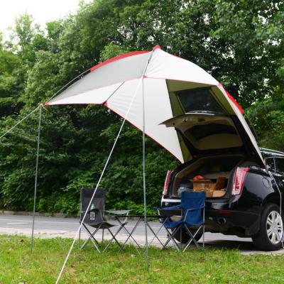 China A skylight on the top outdoor waterproof folding rear camper tent for sale