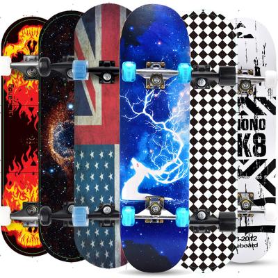 China 2021 Professional skater hot sale high quality and most popular canadian maple skateboard, factory offer custom skate board for sale