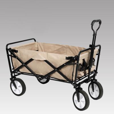 China Outdoor Camping Storage Trolley Folding Trolley Push Hand Carts for sale