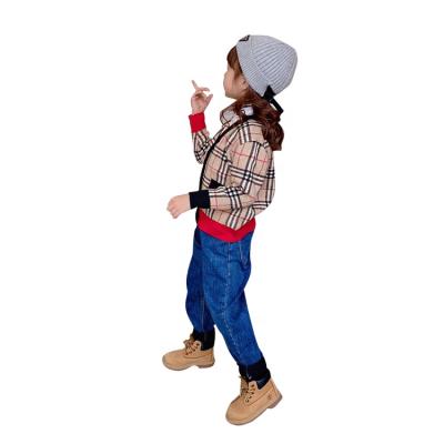 China Anti-wrinkle cotton kids knitting cardigan long sleeve sweaters warm outerwear jacket for boys for sale