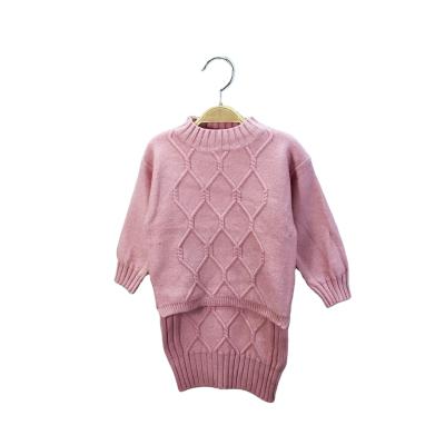 China 2021 Latest Anti-Wrinkle Autumn Kids Children Dress Designs Treatment Sweaters Girls Soft Tops for sale