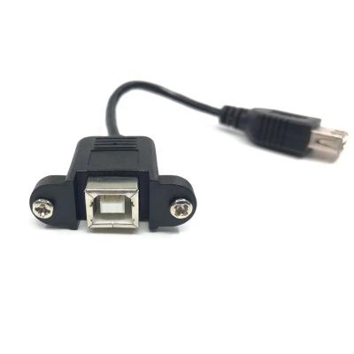 China Custom Printer Date Printer Transfer USB 2.0 B/F To USB 2.0 A/F Cable Factory Sales for sale