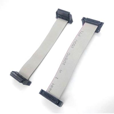 China Led Lightweight Flexible Ribbon Cable UL2678 1.27 Mm Pitch 20 Conductors for sale