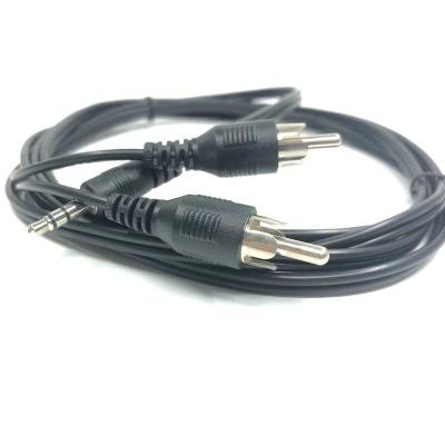 China Factory Visual High Quality Sales Audio Cables for 3.5mm and 2 RCA Stereo for sale