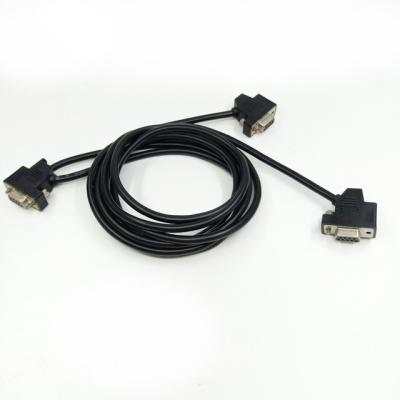 China COMPUTER Cast 45 Degree 90 Degree Angled DB9 Female Cable for sale