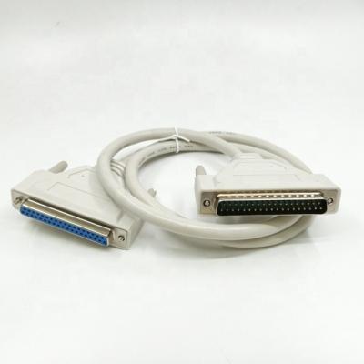 China COMPUTER Overmolded 37 Pin D-SUB DB37 Plug Male To Female Extension Cable for sale