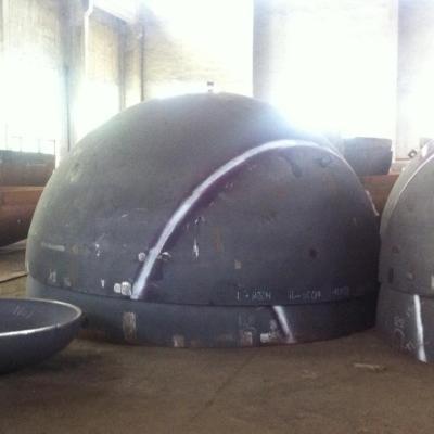 China ASME SEC VIII Steel Pipe Div.1 Fuel Tank End Hemispherical Head for sale