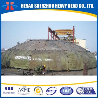 China Chemical Industry Forged Spherical Dished Pressure Vessel Head for sale