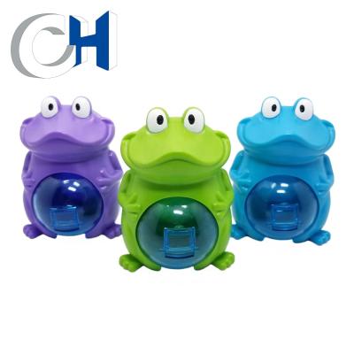 China Training Kids Action Ability High Quality Funny Colorful Plastic Frog Candy Animal Toy for sale