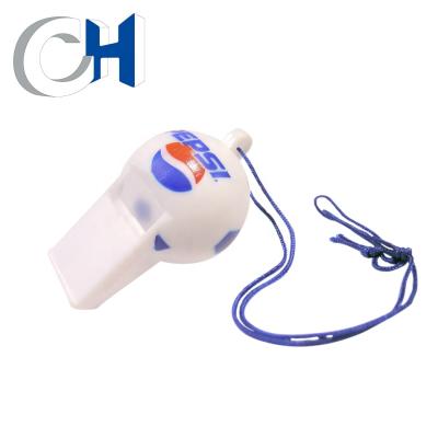 China Training Kids Popular Cute White Plastic Action Capacity Sports Football Sound Whistle Capsule for sale