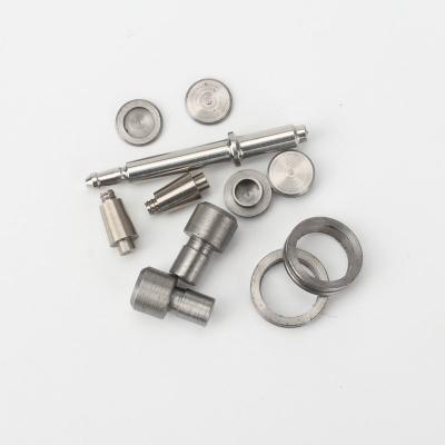 China Micropore Hardware Parts Factory CNC Precision Part Tiny Rotating Miniature Drilling Hardware Part For Guide Wire for sale