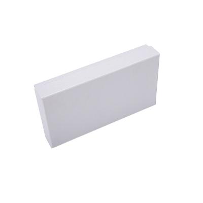 China Factory Wholesale Large White Corrugated Cardboard Box Skin Care Recyclable Packaging Paper Gift Box for sale