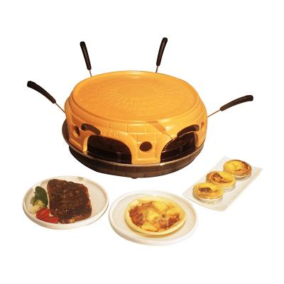 China Electric Hotel 6 People Terracotta Dome Pizza Maker for sale