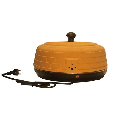 China Hotel Electric Countertop Terracota Dome Pizza Oven For 6 People for sale